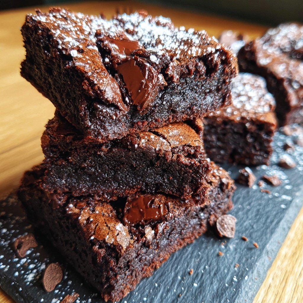 Dessert Chocolate Fudge Brownies