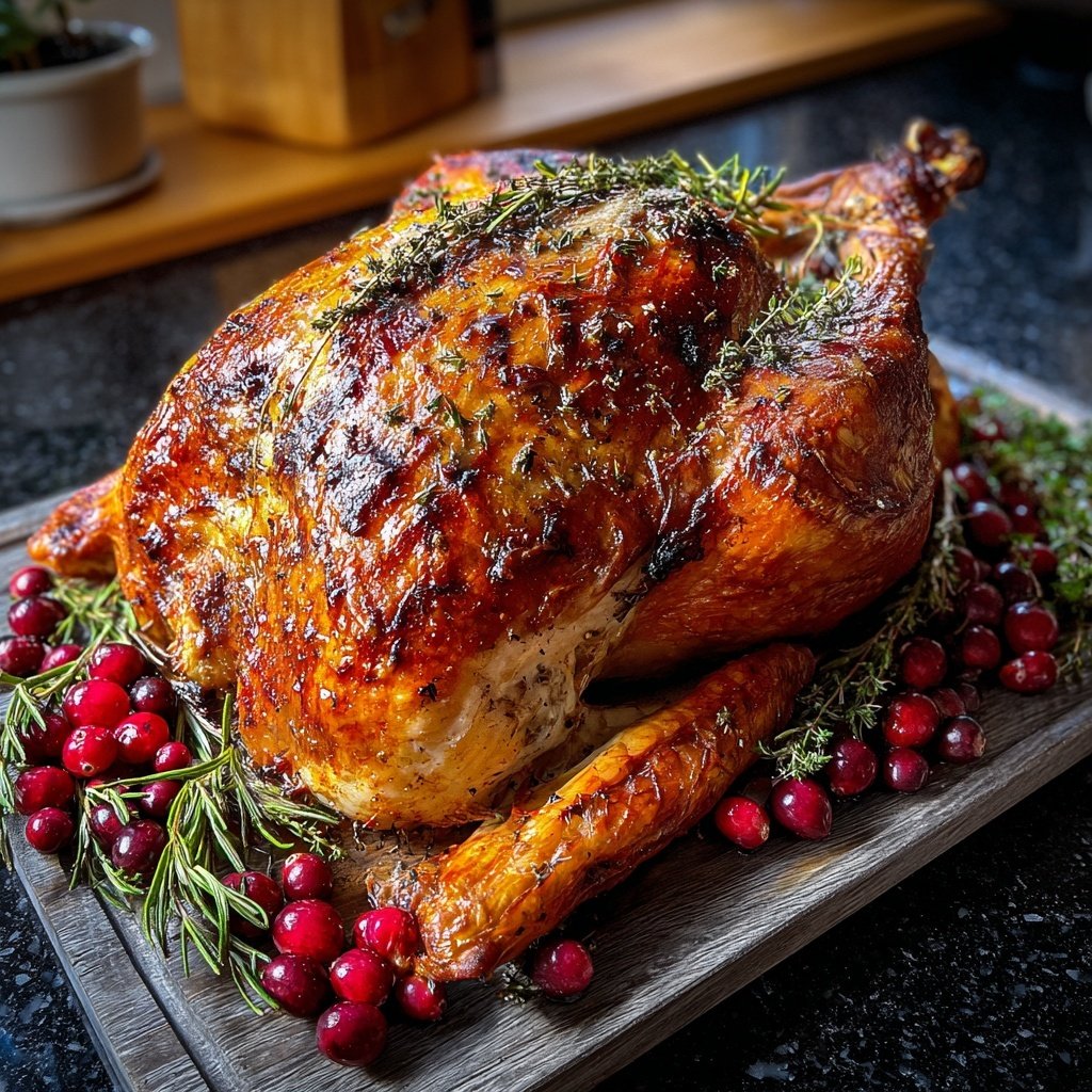 Festive Herb Roast Turkey
