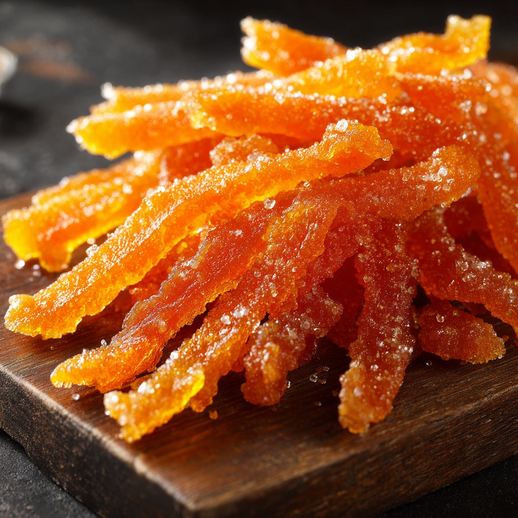 Candied Orange Peel Simple Citrus Candy