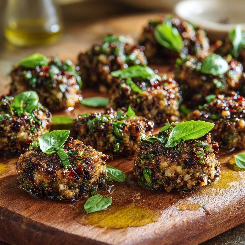 Herbed Olive Tapenade Bites